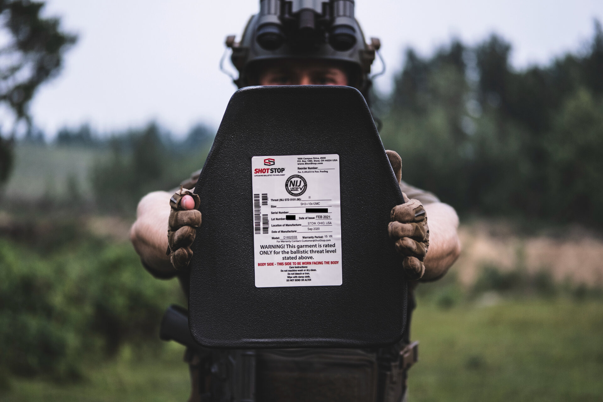 ShotStop - Industry Leading Body Armor